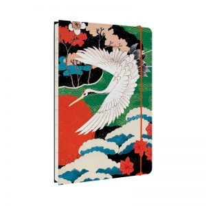Cuaderno Artesanal Japonés A5 Cranes