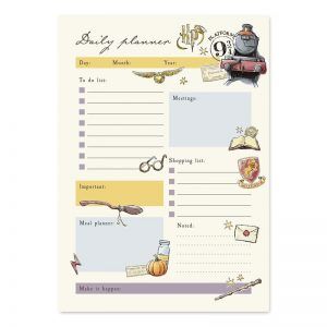 Planificador Diario Harry Potter