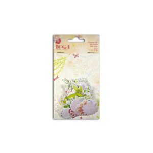 Die-cuts Flores en Rosa y Verde – Toga