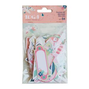 Die-cuts Plumas y Etiquetas – Toga