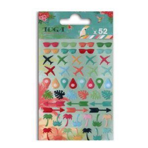 Pegatinas Mini Epoxi Tropical Paradise – Toga