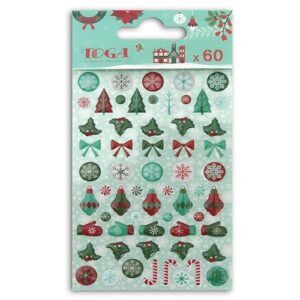 Mini Pegatinas Epoxi Feliz Navidad – Toga