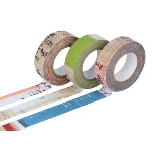 Set de 3 Washi Tapes Graffiti A Colores 15mm. Classiky's