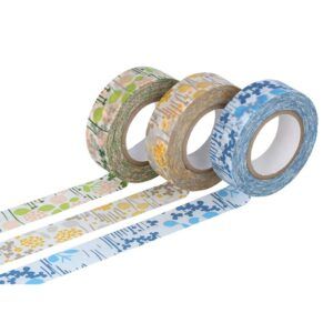 Set de 3 Washi Tapes Little Garden 15mm. Classiky's