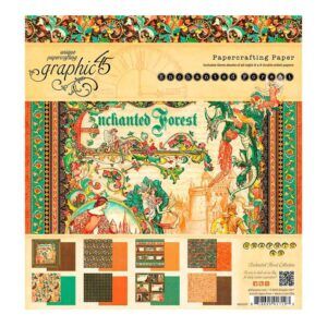 Stack de Papeles Enchanted Forest 30x30cms. Graphic 45