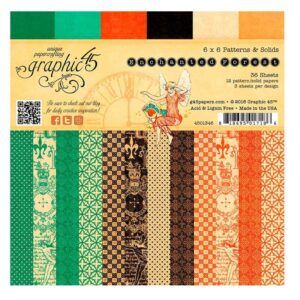 Stack de Papeles Enchanted Forest 15x15cms. Graphic 45