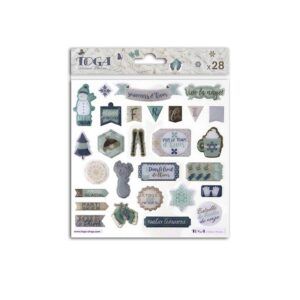 Pegatinas Epoxi Let it Snow – Toga