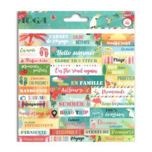 Pegatinas Tropical Paradise – Toga