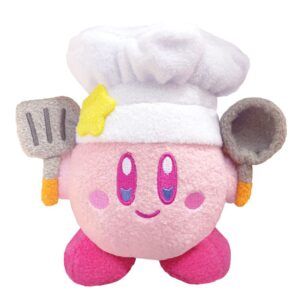 Peluche Kirby Cooking 17 cms Súper Mario