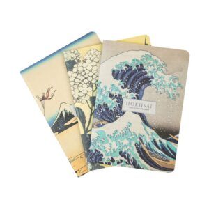 Pack 3 Cuadernos A5 Hokusai Kokonote