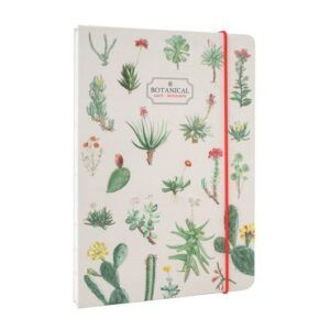 Cuaderno Artesanal Japonés A5 Botanical Cactus