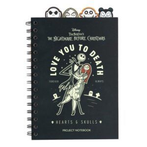 Cuaderno de Proyectos Pesadilla antes de Navidad