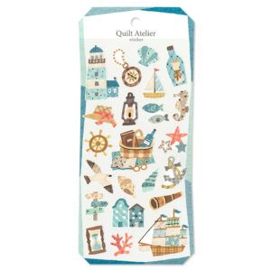 Pegatinas Ciudad con Puerto Quilt Atelier Mind Wave