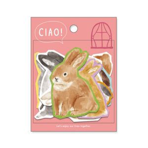 Pegatinas Conejo Ciao Mind Wave