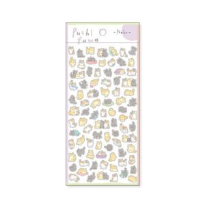Pegatinas Gatos Puchi Fuwa Mind Wave