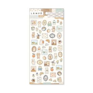 Pegatinas Pequeño Oso Matutino Lämpö Mini Mind Wave