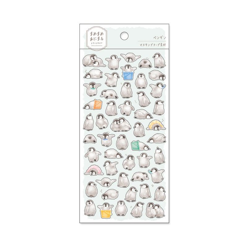 Pegatinas Pingüino Mame Mame Mind Wave