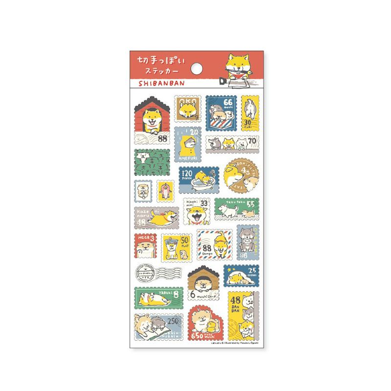Pegatinas Shibanban Sello Postal Mind Wave