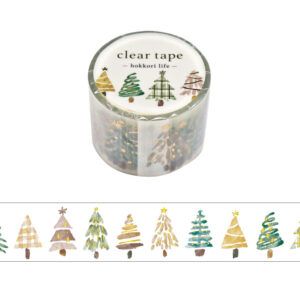 Deco Tape Árboles de Navidad Hokkori Life Mind Wave
