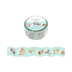 Washi Tape Nutrias Hokkori Life Mind Wave