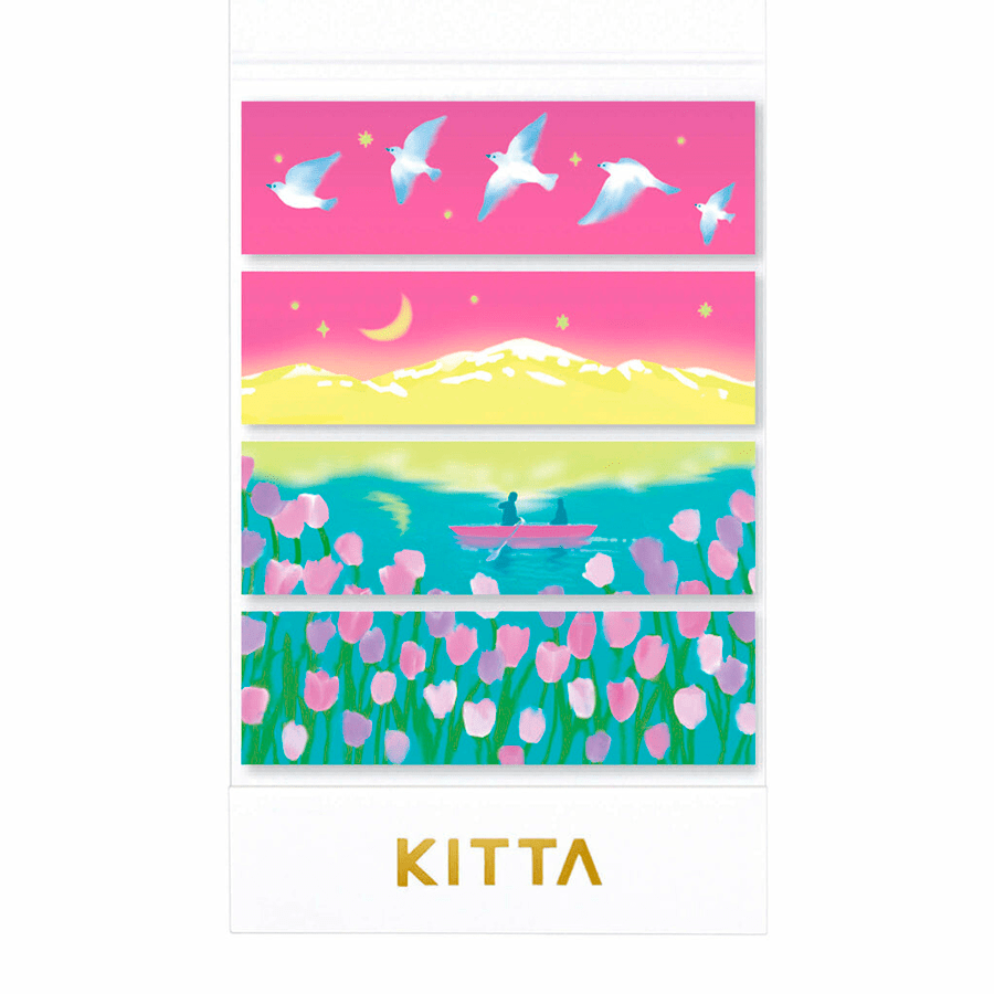 Pegatinas en Tira Paisaje del Lago KITTA