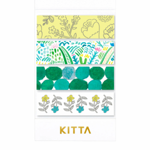 Washi Tape Marcador en Tira Plantas KITTA