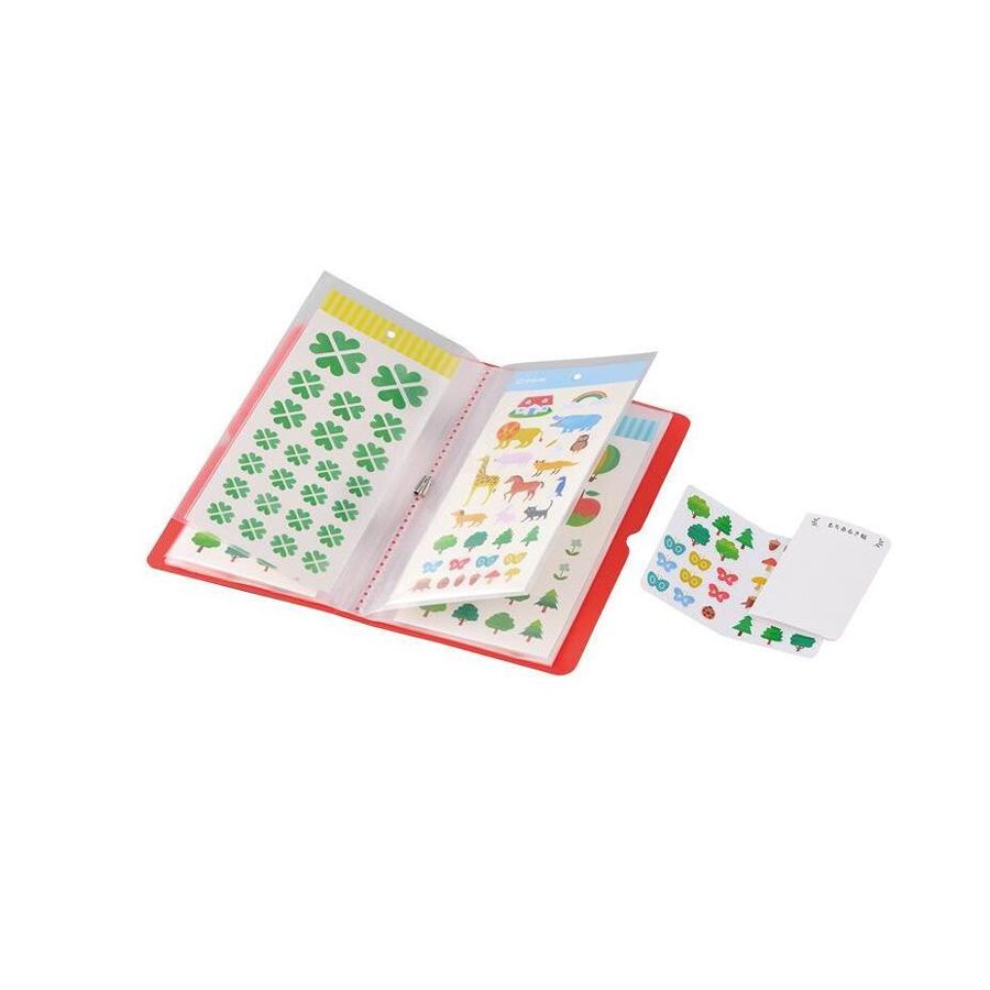 Archivador para Pegatinas Azul con Fundas King Jim - Imagen 2